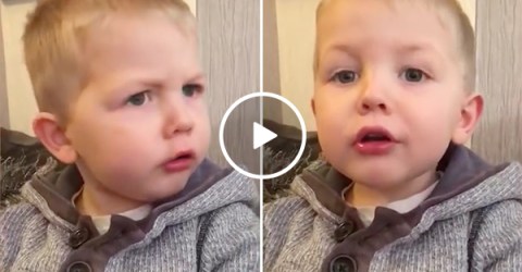 Kid Curses After Learning About Santa and Christmas