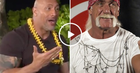 Hulk Hogan Does a Great Favor for The Rock When He Was Young