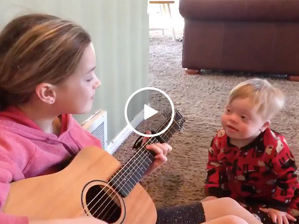 Brother and Sister Singing Duet | Talented Special Needs Child