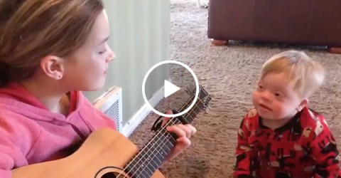 Brother and Sister Singing Duet | Talented Special Needs Child