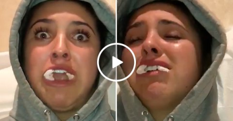 Drugged Up Girl Freaks Out About the Eagles and the Super Bowl
