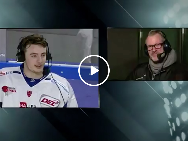 Zamboni Crashes Into Cameraman and Hockey Player During Interview
