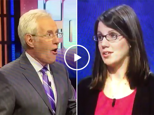 Game Show Host Alex Trebek Throws a Jeopardy! Contestant Under the Bus