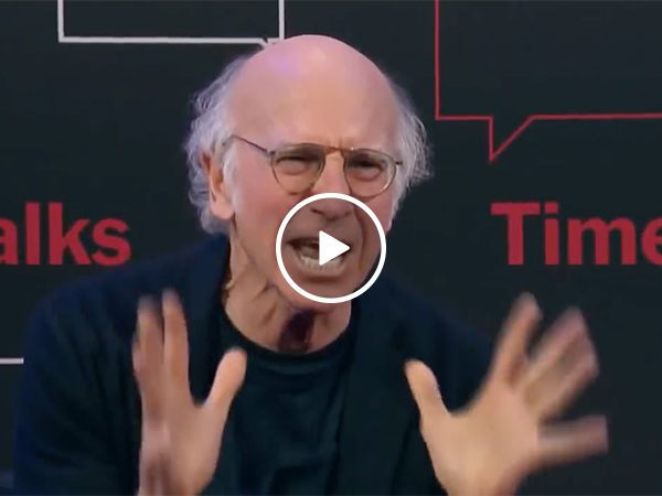Larry David Gets Annoyed By Fan Who Brings Up A Weird Question