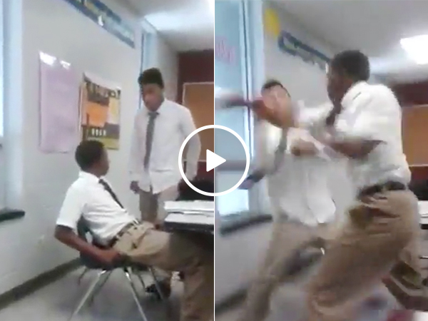 Bully picks a fight with the wrong kid (Video)