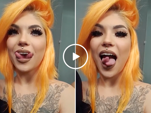 She's probably really, really good at... the harmonica (Video)