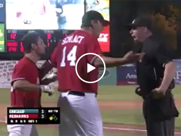 Baseball Player Gets Thrown Out of Game and Puts Trash Can on Field