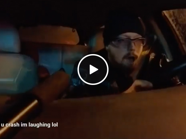 Drunk Twitch streamer goes driving, Darwin intervenes (Video)