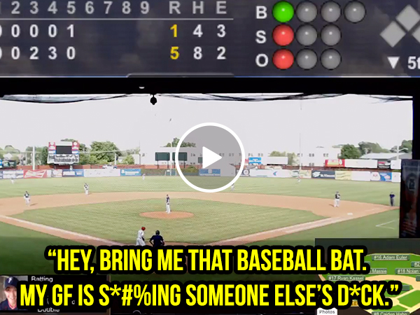 Drunk guy ranting about his cheating girlfriend picked up on Live Broadcast (Video)