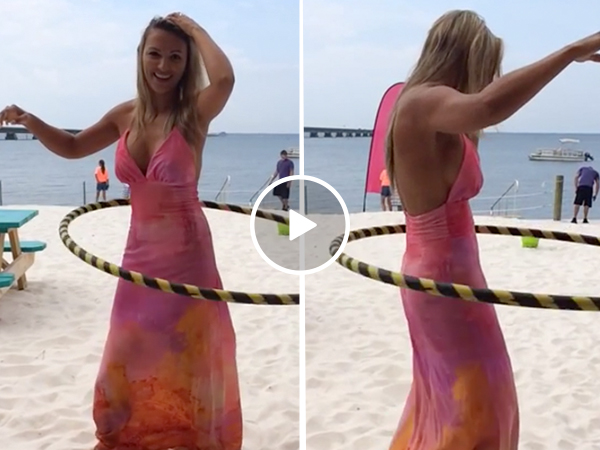 Slow motion video and hula hooping are a match made in heaven (Video)