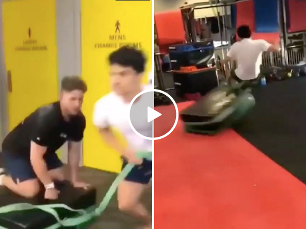 A workout sled's supposed to make you stronger, not broken (Video)