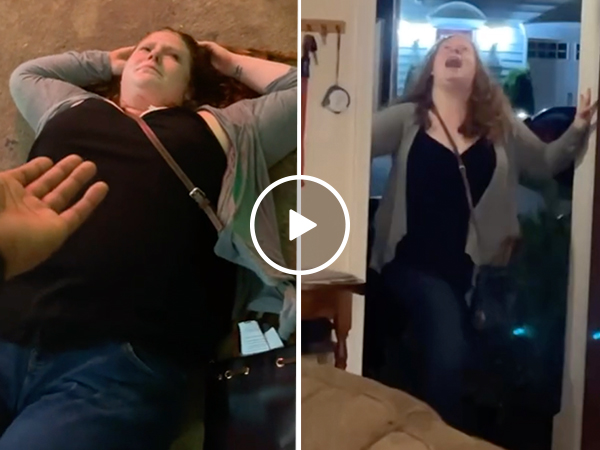 Drunken Tinder Date from HELL screams her way through the night