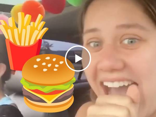 Imagine rolling up to a drive-thru to see him?! (Video)