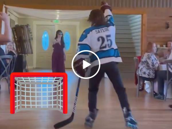 How to enter a wedding reception like a legend (Video)