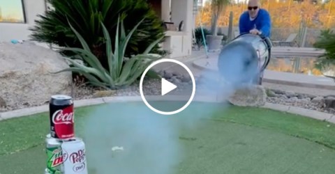 Only Snoop blows bigger rings out of a cannon (Video)